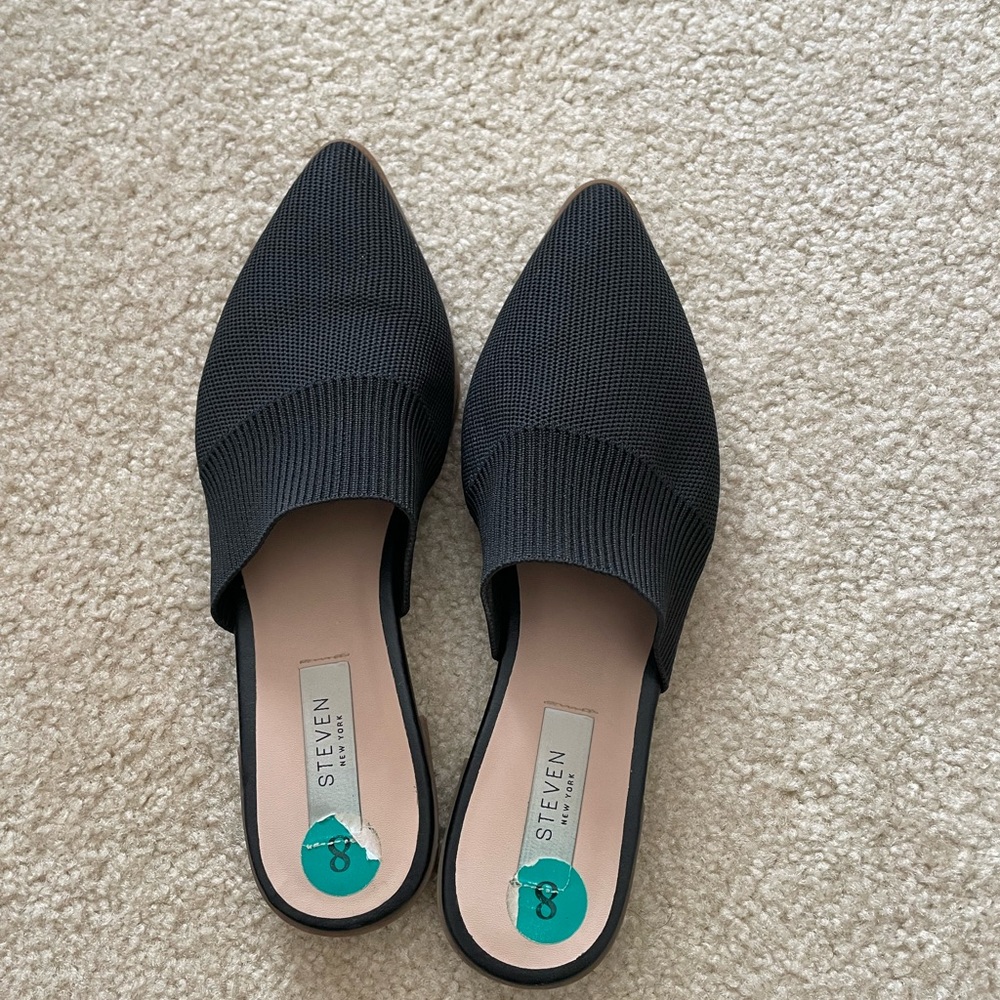 Steven New York Pointed Knit Mule